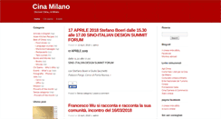 Desktop Screenshot of cinamilano.it